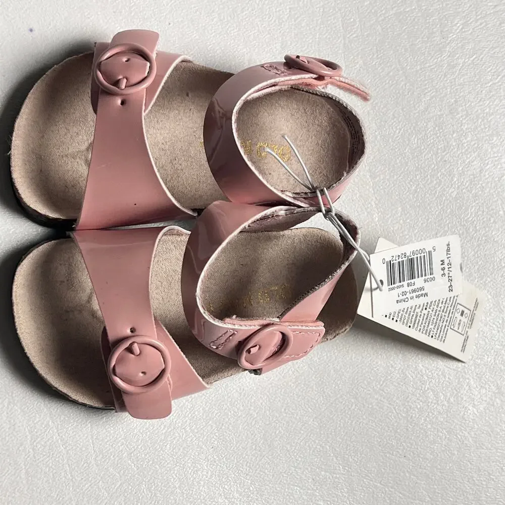 Old Navy Faux Leather Baby Shoes Sz 3-6M